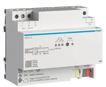 Hager TYFS110 TYFS110 KNX 2x outputs 1280 mA power supply (TYFS110)