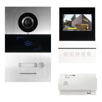 HHG set with AS UP for 1-family house with Monitor Basic video intercom set (Villa UP Set 1 B)