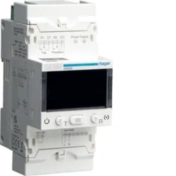 Hager HR526 30mA-30A LCD display residual current circuit breaker (HR526)