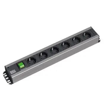 Bachmann 300.003 6-socket power strip with switch (300.003)