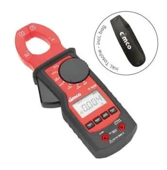 Cimco AC/DC 4100 TRMS clamp meter incl. pouch (111494)