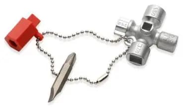 Knipex short version 44 mm switch cabinet key (00 11 02)