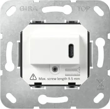 Gira 236200 PD Type C SCHUKO socket insert (236200)