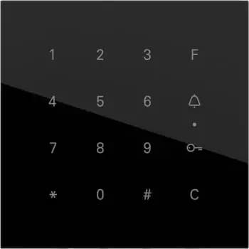 Gira Keyless In System 106 G Black Keypad Module (5550000)