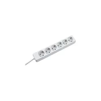 Bachmann 381.241S SELLY 6-socket white tabletop power outlet (381.241S)