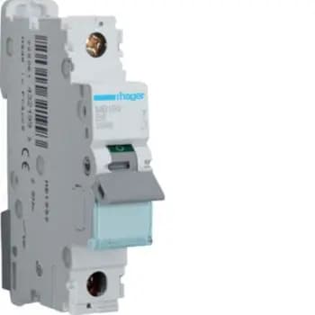 Hager MB199 B6A 1-pole 25kA circuit breaker (MB199)