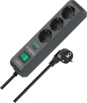 Brennenstuhl ECO-Line 3-socket power strip with ÜSS 13.500A *DE* (1158810315)