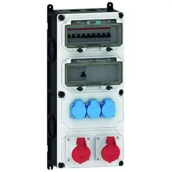 Bals IEC 61439 IP44 Plastic Socket Combination (89098)