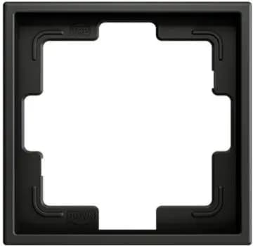 Zennio ZS70 1-module Black Frame (ZS70FM1A)