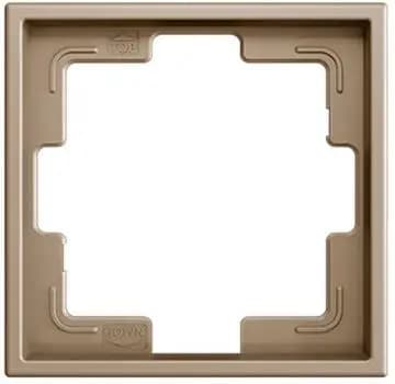 Zennio ZS70 1-module Champagne frame (ZS70FM1C)