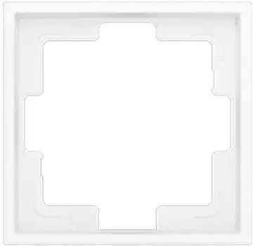 Zennio ZS70 1-module white matte frame (ZS70FM1MW)