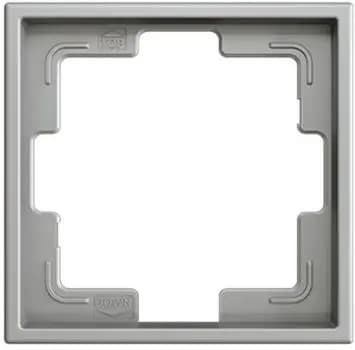 Zennio ZS70 1-module silver frame (ZS70FM1S)