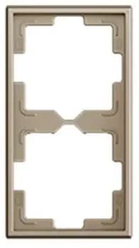 Zennio ZS70 2-Module Champagne Frame (ZS70FM2C)