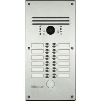 Bticino 308013 Video-AV Inox 12-call-number Video Door Station (308013)
