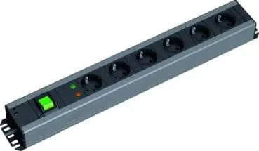 Bachmann 300.011 6xSCHUKO üSS contractor's power strip (300.011)