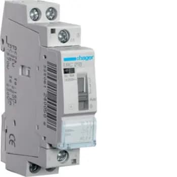Hager ERC218 16 A 1 NO + 1 NC 230 V installation relay (ERC218)