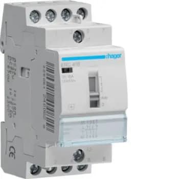 Hager ERC418 16A 2 NO + 2 NC 230V installation relay (ERC418)