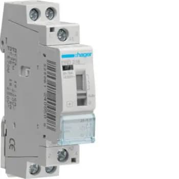 Hager ERD218 16A 1NO+1NC 24V installation relay (ERD218)