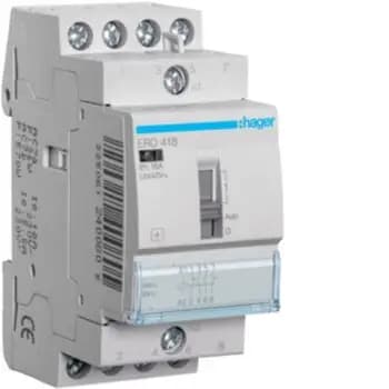 Hager ERD418 16 A 2 NO + 2 NC 24 V installation relay (ERD418)