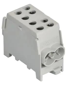 Pollmann HLAK35-1/2M2gr grey stackable main conductor branch terminal (2080141)