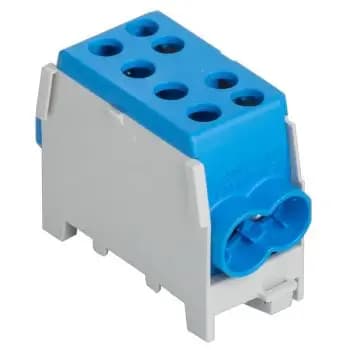 Pollmann HLAK35-1/2M2bl blue linkable main line branch terminal block (2080142)