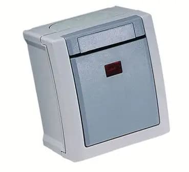 HHG 90591023-DE illuminated red dome indicator/disconnect switch FR-AP IP54 (90591023-DE)