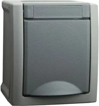 HHG 90591008-DE French surface-mounted socket IP54 (90591008-DE)