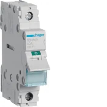 Hager SBN140 1-pole 40A switch (SBN140)