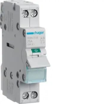 Hager SBN216 2-pole 16A isolating switch (SBN216)