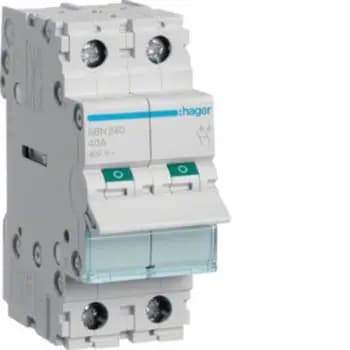 Hager SBN240 2-pole 40A switch (SBN240)