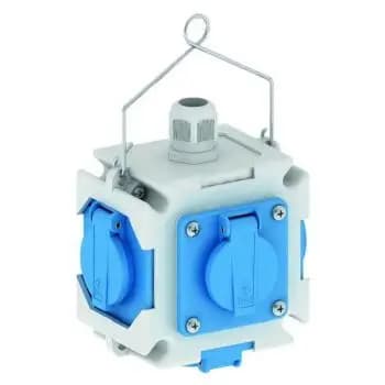 Bals T-V-C IP44 16A 230V Cross Distributor (54929)