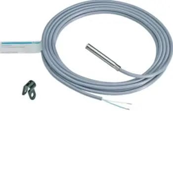 Hager HTG445H PT100 temperature sensor with mounting bracket (HTG445H)