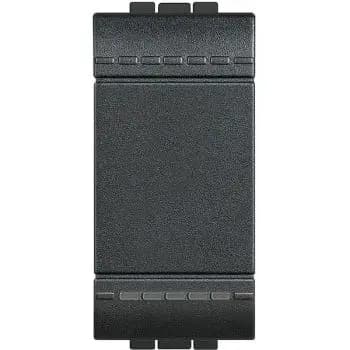 Bticino L4003A SL 1-module anthracite two-way switch (L4003A)