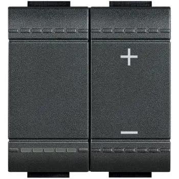 Bticino L4410N 0-10V 600VA 2m anthracite push-button dimmer (L4410N)