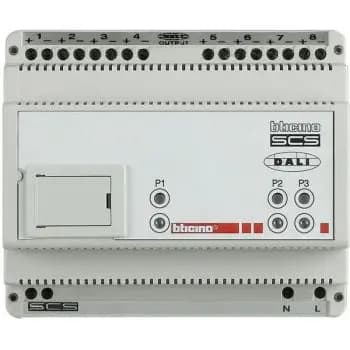 Bticino F429 6TE 8 channels SCS DALI gateway (F429)