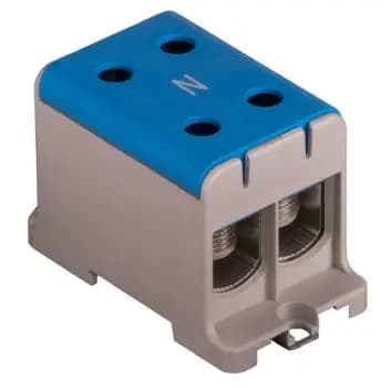 Pollmann UK 150/2N blue 2-pole universal clamp (2090211)