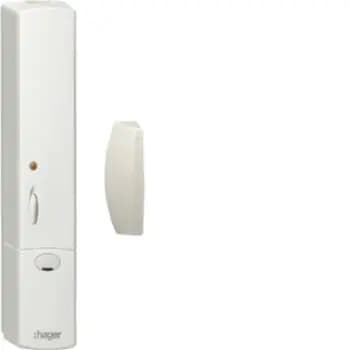 Hager TRC301B white wireless window contact (TRC301B)