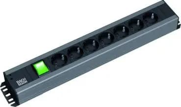 Bachmann 300.007 7-socket workshop power strip with switch (300.007)