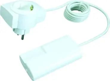 Bachmann 924.079 with 2 m cable, 20–500 W, white cord-end dimmer (924.079)