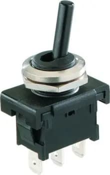 Bachmann 924.163 single-pole toggle switch with plug-in connection (924.163)