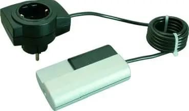 Bachmann 924.266 20-500 W titanium/black pull-cord end dimmer (924.266)