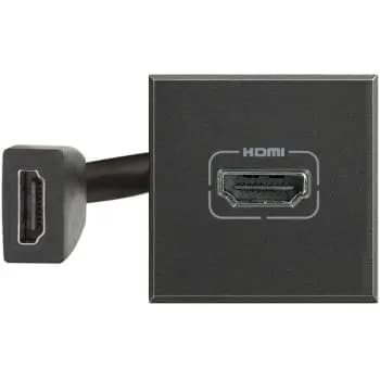 Bticino HDMI anthracite connection box (HS4284)