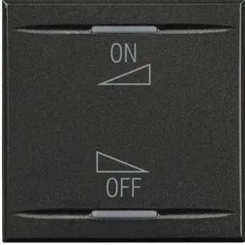 Bticino 2-module rocker with Loud/Quiet symbol (HS4911/2AI)