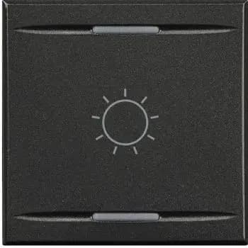 Bticino 2-module light-symbol rocker (HS4911/2BA)