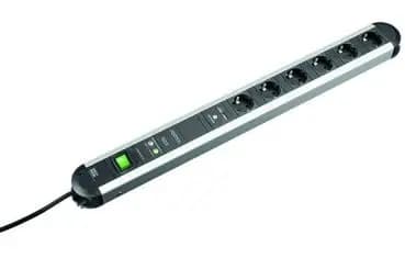 Bachmann 331.055 PRIMO 6-socket power strip with 1x switch (331.055)