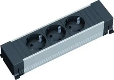 Bachmann 317.100 3x SCHUKO socket unit (317.100)