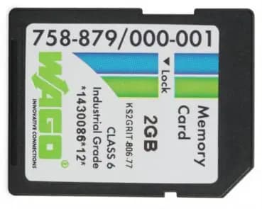 Wago 758-879/000-001 SD memory card (758-879/000-001)