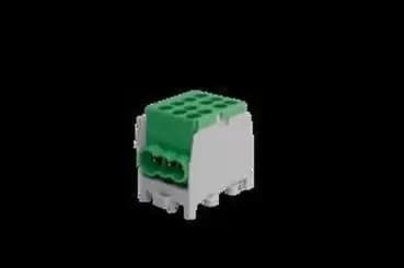 Pollmann HLAK 25-1/4M2 green stackable main line branch terminal (2080170)