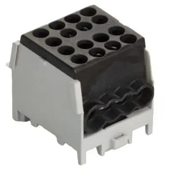 Pollmann HLAK 25-1/6M2 black main line branch terminal clamp (2080177)