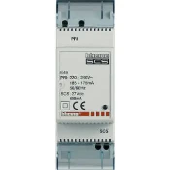 Bticino E49 Compact 600mA SCS power supply (E49)